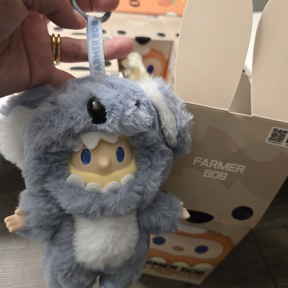 Farmer Bob Plush Keychain 8 Confirmed Boxes